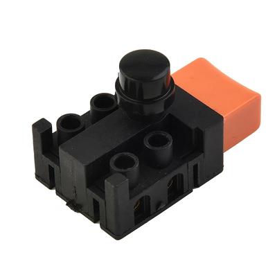 AC250V6A DPST Trigger Switch for 5016 Electric Chain Saw Built In Speed Control Off Lock Function for Power Tools