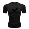 Men's Compression Workout T-shirt, Quick Dry Breathable Athl