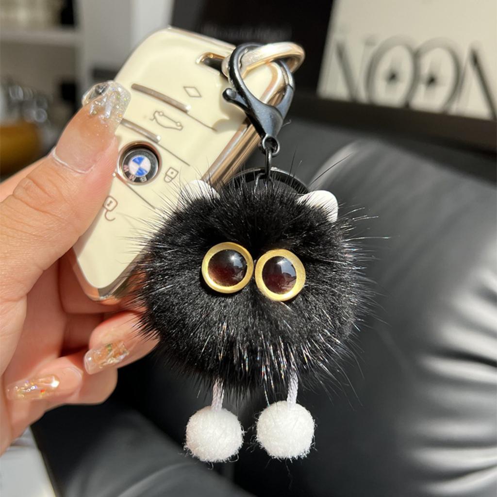 Briketler Araba Anahtarlık Kolye Peluş Top Kolye