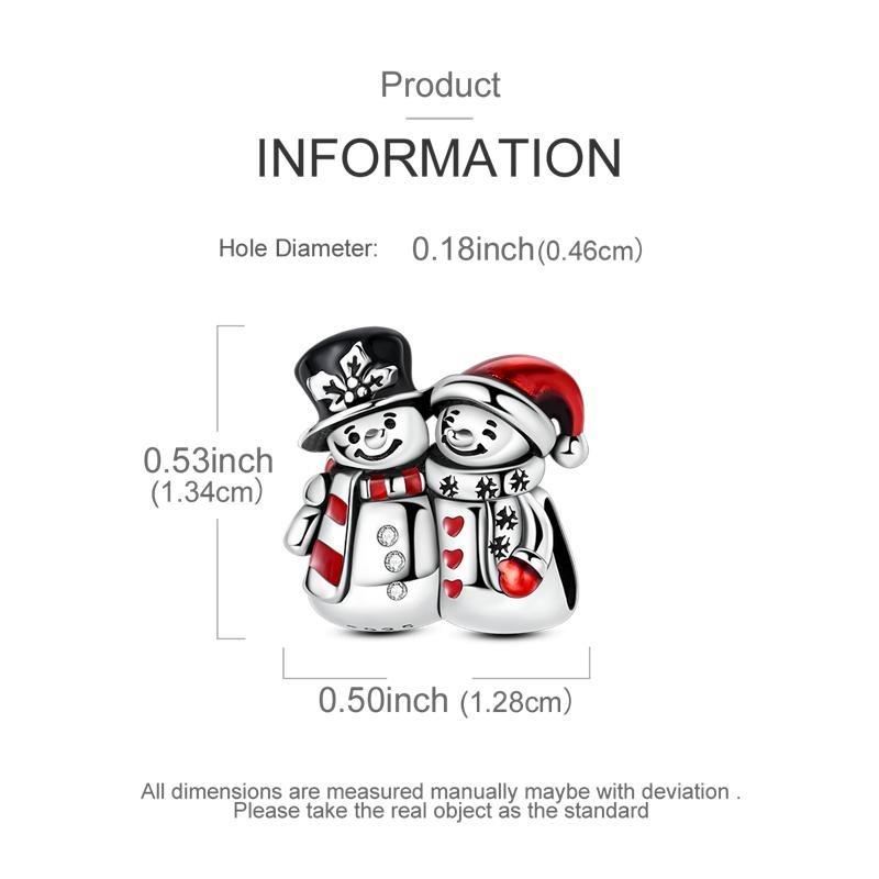 Copper Santa Claus Charms Bead Christmas House Dangle Pendant Fit Bangle Bracelet Necklace Diy Jewelry