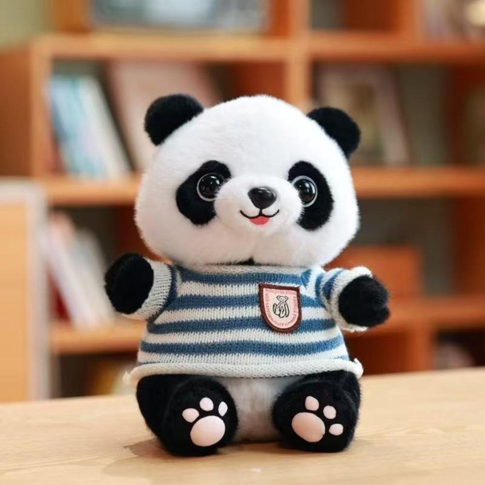 Cute Panda Doll Plush Toy Simulation Panda Doll Grab Machine Doll Children's Birthday Gift Commemoration