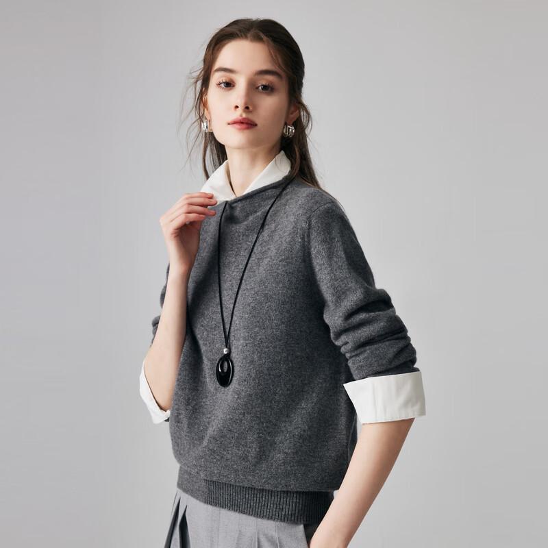 

Женский пуловер Paro из 100% кашемира с воротником-стойкой S 155/95