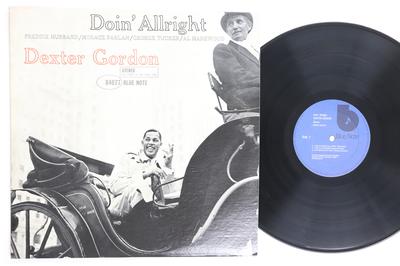 LP Record DEXTER GORDON - Doin' Allright BNST84077 BLUE NOTE 1973 US Jazz Used