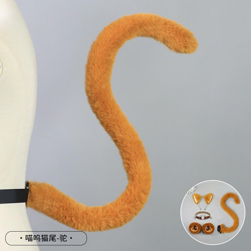 Bandeau Oreilles de Chat Lolita Peluche Fait Main Pince à Cheveux Renard Accessoire Animal Kawaii Femmes Filles