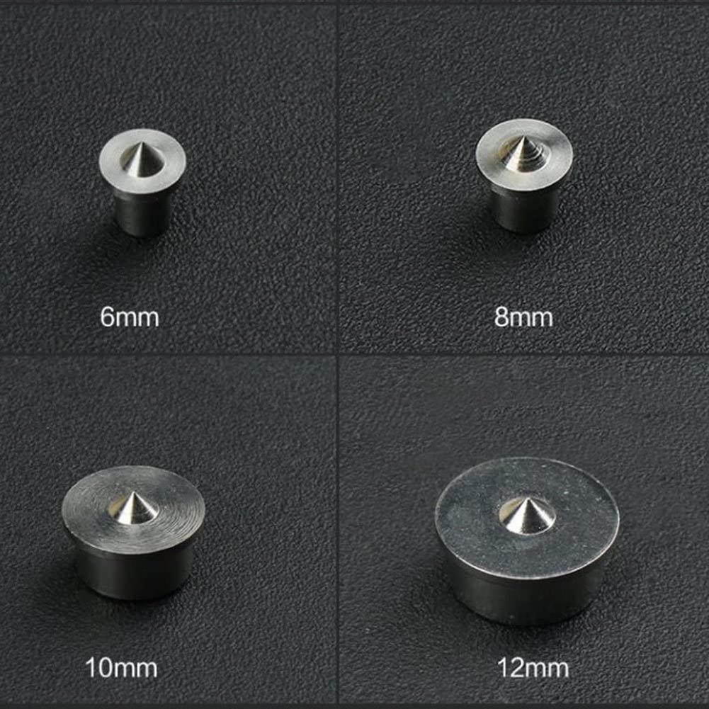 8Pcs Dowel And Tenon Multi Dowel Center Points Pin 6mm/8mm/10mm/12mm Center Point Set Wood Timber Marker