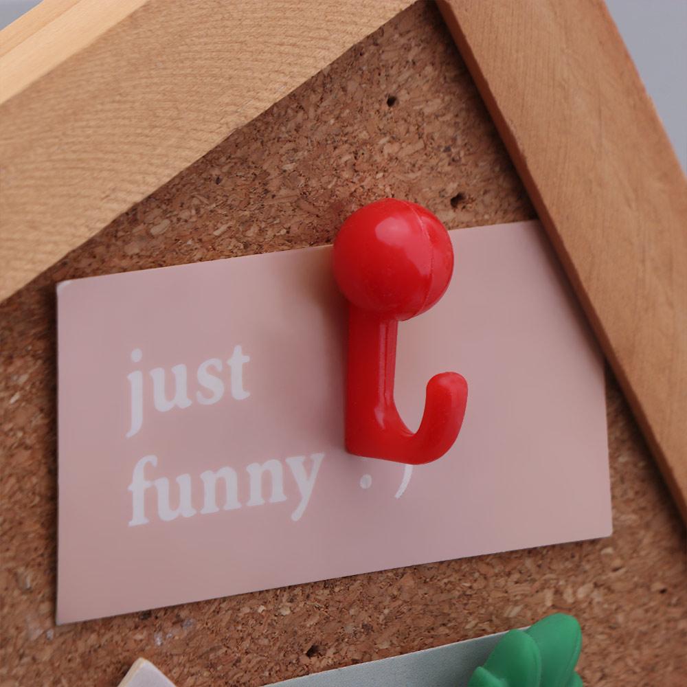 100 Stück Wiederverwendbare Daumennägel DIY-Board-Stecknadel Langlebige Korkbrett-Stecknadel Foto Wand Dekoration