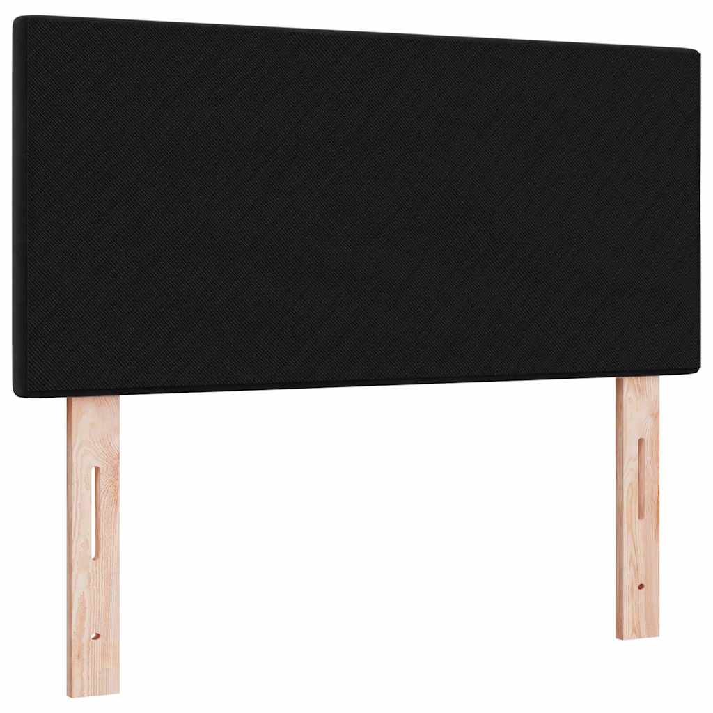 Headboard Black 80 cm Velvet