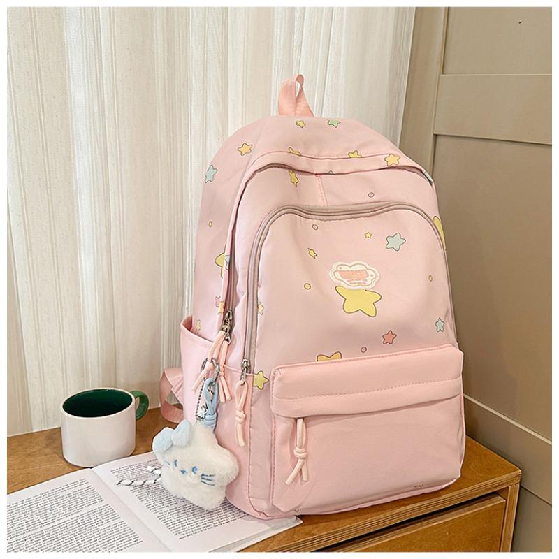 The New Schoolbag Is High-value, Fresh and Sweet, Candy-colored Backpack, Lightweight and Large-capacity Backpack for Junior High School Students.