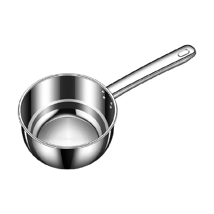 Wasserkelle aus Edelstahl, Kurzer Griff, Große Metall-Wasserschaufeln, Küchenutensilien zum Servieren und Kochen