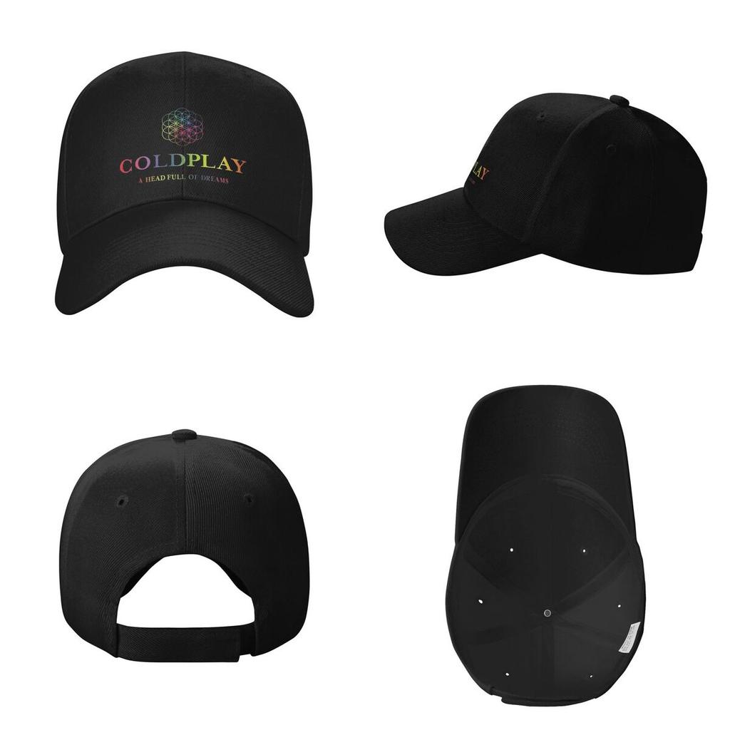Coldplayeds 2025 Tour Head Full Of Dreams Baseball Caps Snapback Men Women Hats Adjustable Cap Sports Baseball Hat Casquette