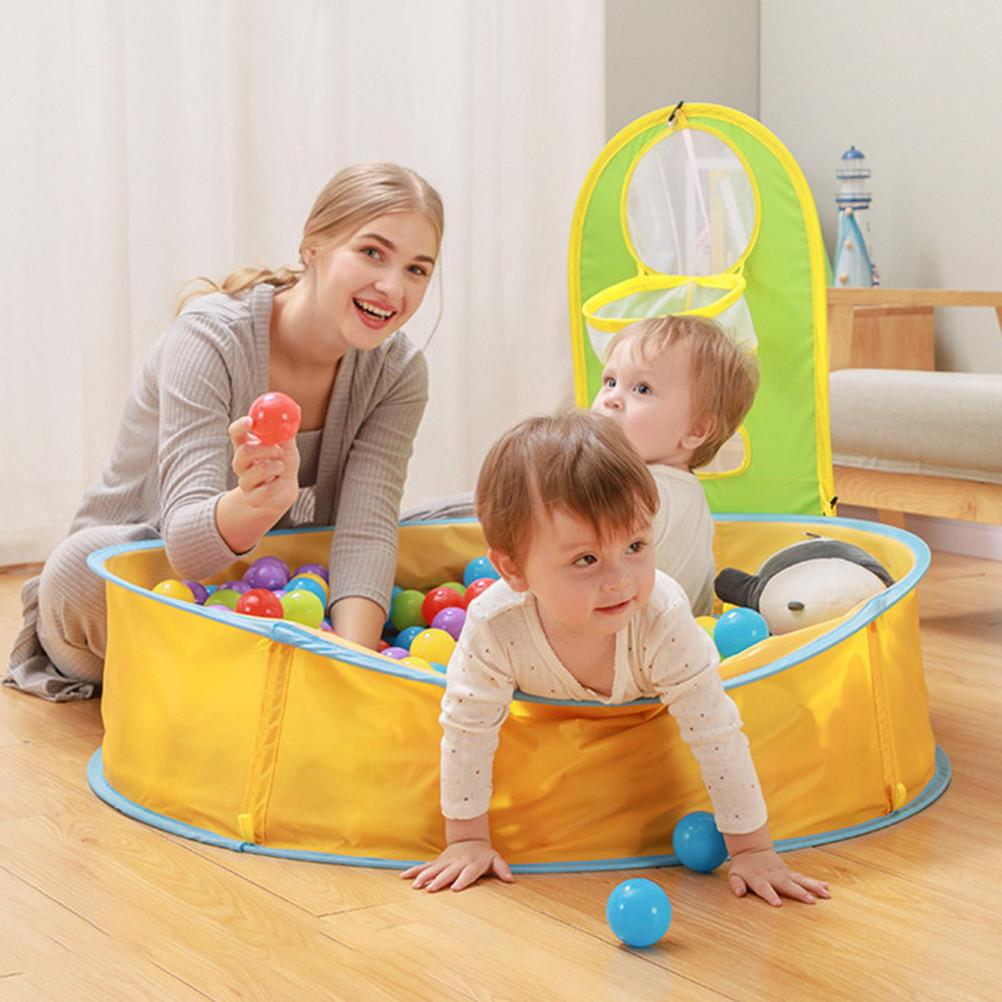 Baby Beach Ten Children's Pool Tent Portable Shade Pool UV Protection Sun Shelter Children Ball Pit Tent PaddlingSwimming Pool