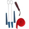 Piano Tuning Tool Temperament Strip Pin Skiftnyckel Dämpar Musikinstrument Reparation Tillbehör