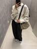 Wen Jiu 26 Early Spring New 100% Mulberry Silk Striped Loose Women's Shirt