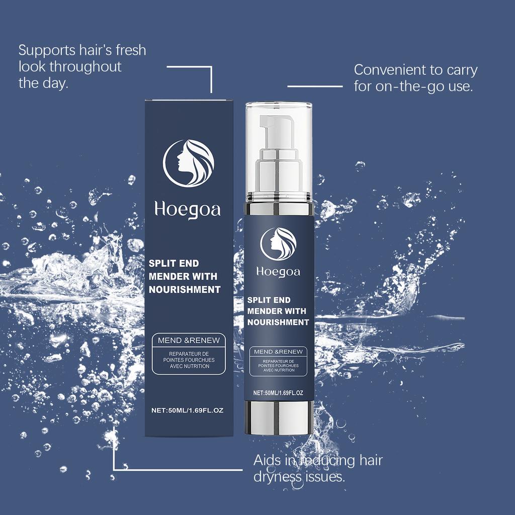 Hoegoa Moisturizing Hair Serum: Gently Nourishes and Hydrates for Soft, Smooth Hair—Daily Hair Care Serum