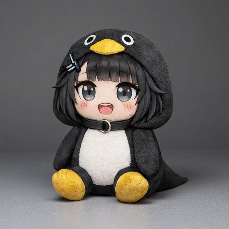 Bambola Peluche Pinguino Kawaii Calda Carina Gugu Gaga Meme Animale di Peluche Morbido Giocattolo di Peluche Regalo di Compleanno per Bambini Fan Bambola Zaino