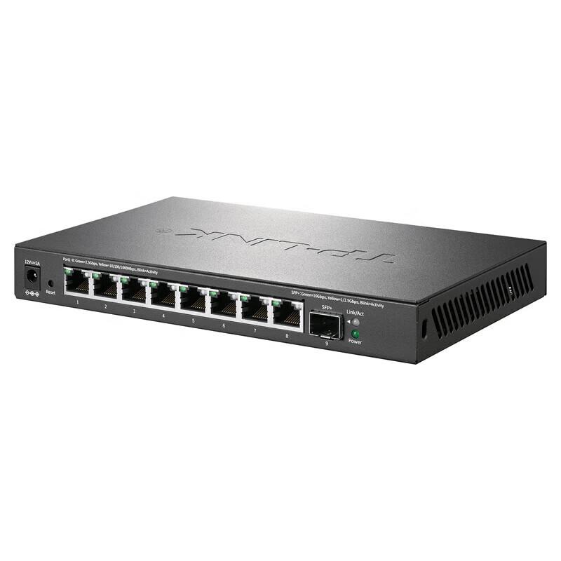 TP-LINK 8-Port 2.5G + 1-Port 10G SFP+ Managed Switch