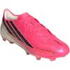 adidas F50 Hyperfast Elite FG Little Kid Solar Turbo Kids Cleats Pink Solar-Turbo Core-Black IH4451