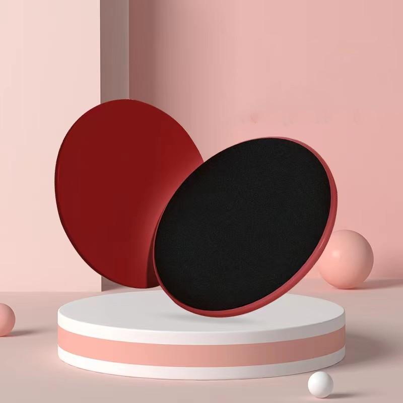 2Pcs Solid Color Yoga Sliding Discs, Yoga Fitness Foot Sliding Pads, Workout Equipment for Abdominal Core Training, Body Shaping