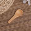 10/30/50pcs Wooden Spoon 8cm Jar Spoon Party Favor Ideal for Jars of Sugar Spices Salt Creamer Small Wooden Spoon4