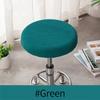 4pc Adjustable Round Stool Cover Removable & Washable Bar Stool Protector Stretch Fabric Fit Multiple Colors for Home Chair Cover