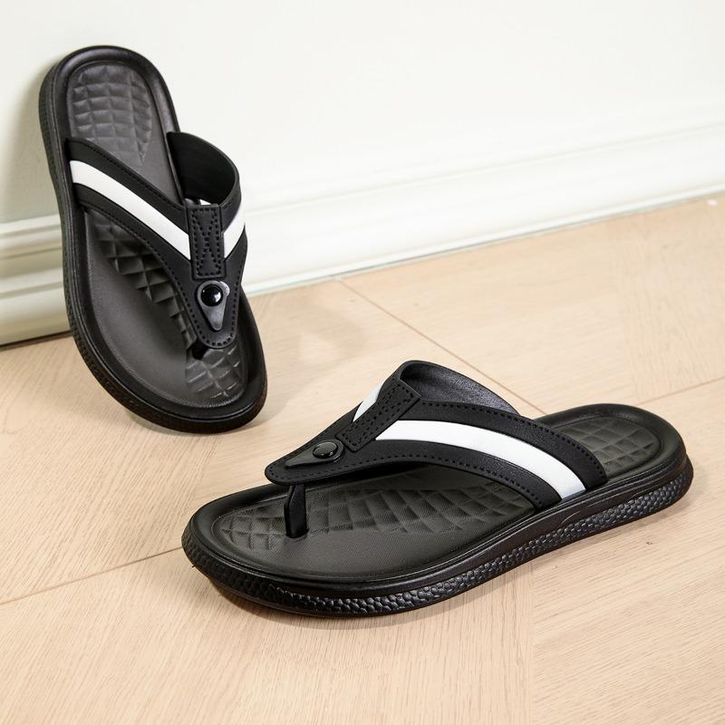 MAEDEF Men's Flip Flops Summer Shoes for Man Slippers Lightweight Comfortable Breathable Beach Sandals Man Slides Mens Slippers