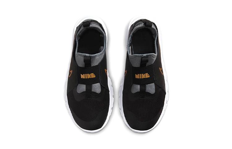 Nike Flex Runner 2 'Black Metallic Gold' GS DJ6038-007
