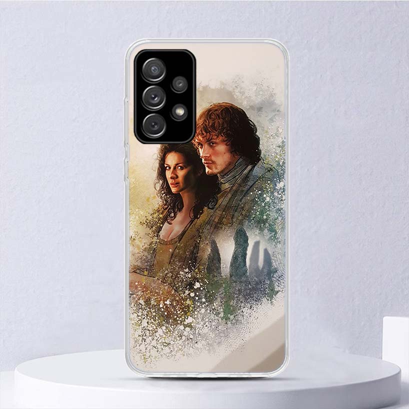 Outlander TV Soft Case For Samsung Galaxy A17 A16 A26 A36 A56 A15 A14 A13 A55 A54 A53 Phone Cover A25 A35 A24 A34 A23 A33 A05S G