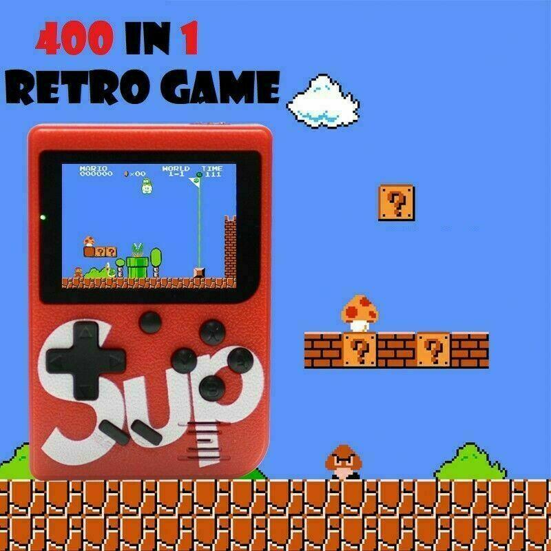 LQT Handheld Game Console Portable Gameboy Box Arcade Classic Video Game Handle Retro Design