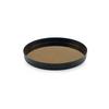 Black Mirror Glass Tray Metal Trays Decorative Storage Plate Dressing Table Jewelry Necklace Display Plate Cosmetics Organizer
