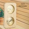 Upgraded 2 In 1 Wooden Sauna Thermometer & Hygrometer Temperature Humidity Meter