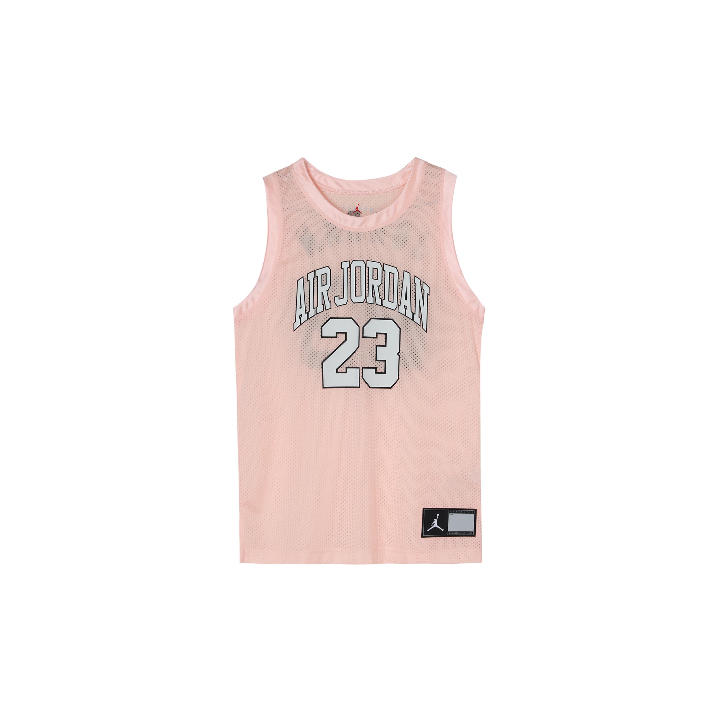Jordan Basketball Jersey Men s Pink AJ1141-814 XXXL