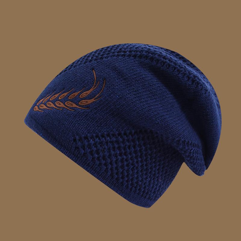 Chapéu Masculino de Inverno Aveludado Lã Grossa Tricotado Proteção de Orelha para Ciclismo de Inverno Chapéu Pulôver Frio Moda ao Ar Livre e Aquecimento