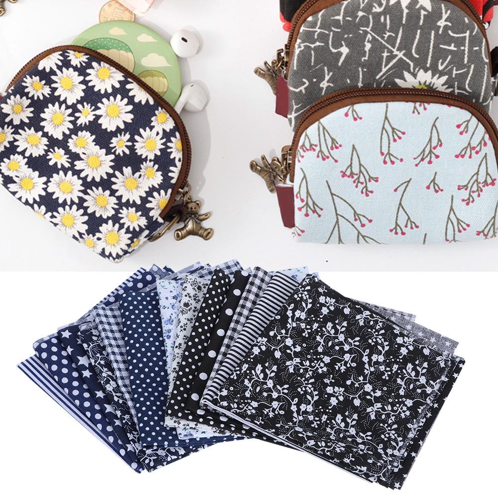14 Stück Bedruckter Baumwollstoff Näh Quiltstoff DIY Handarbeit Nadelarbeitszubehör
