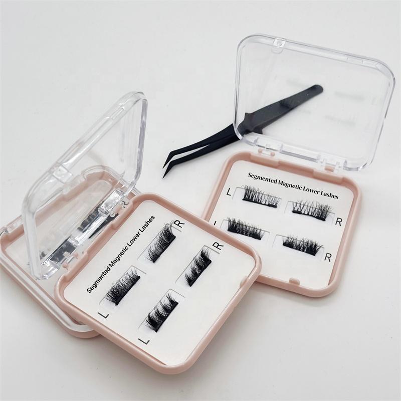 2026 New Arrival Magnetic Lash Package Waterproof Half Styles Magnetic Bottom Eyelash Bulk Supplier From Qingdao