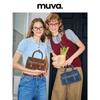 MUVA British Vintage Style Leather Handbag