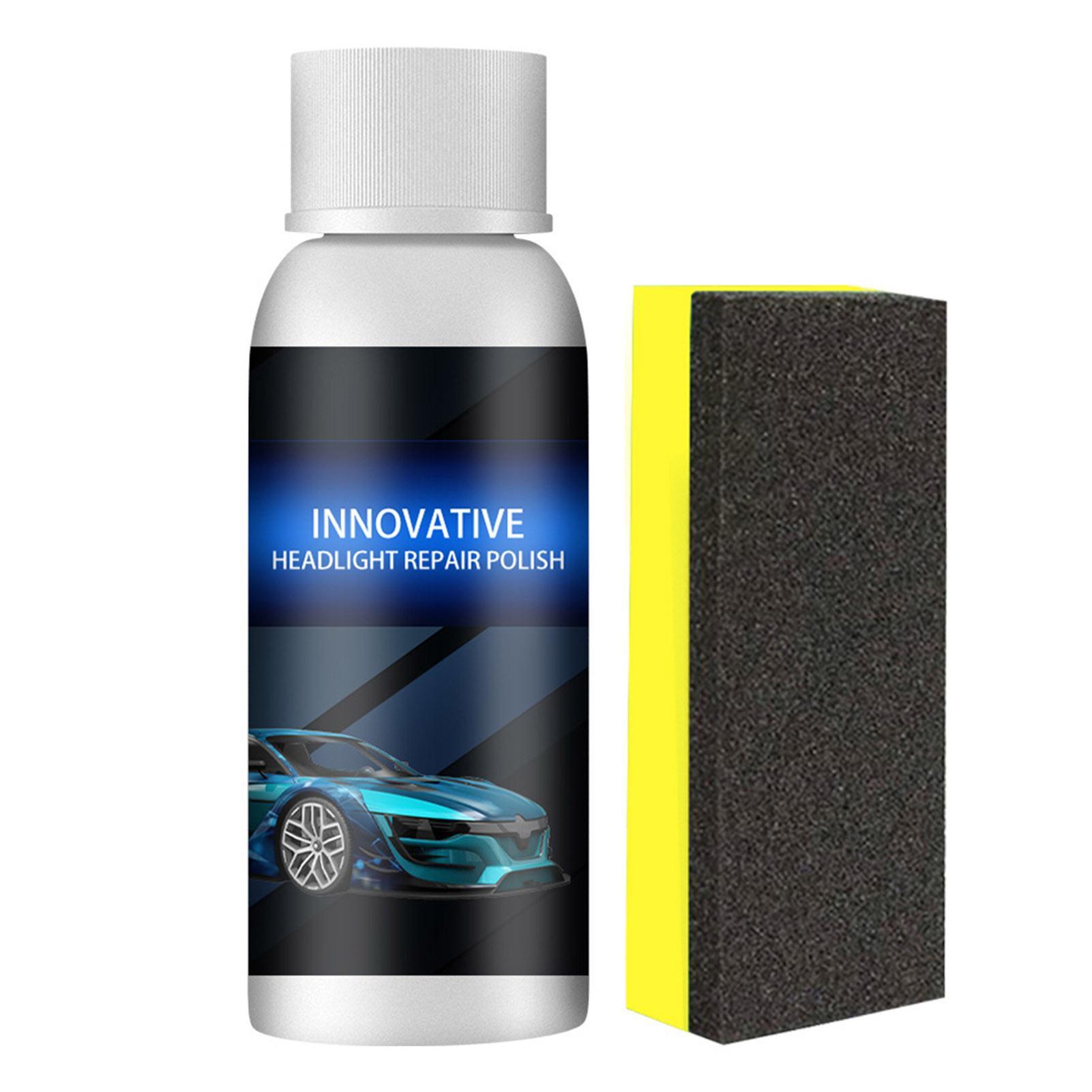 

Жидкость для ремонта автомобильных фар | Средство для ремонта автомобильных фар | Средство для нанесения покрытия на фары, фары задних фонарей L 50ml+Sponge