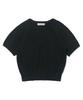 ROIDESROIS Light Touch Short Sleeve Knit (Black)