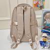 Schoolbag new casual ins wind early high school students high value schoolbag pain bag Japanese large capacity cute sweet backpack