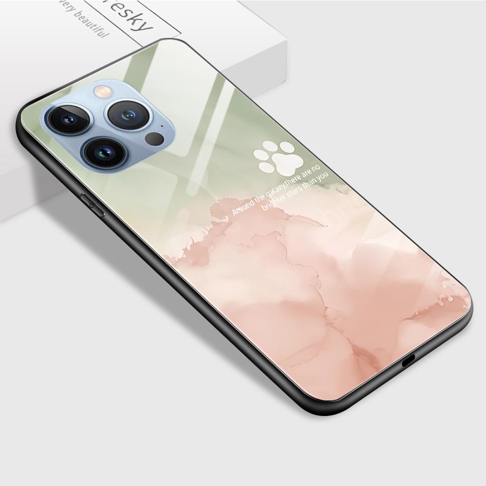 Tempered Glass Phone Case For Redmi 10 12 13 14C A5 Note9 Note10 Note12 Note14 Xiaomi 11Lite 14T 15 PocoC75 PocoX3 Soft Edge Shockproof Smooth Shell