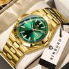 BINBOND Sturdy Waterproof Quartz Watch For Men Luxury Auto Date Week Display Luminous Precise Men's Watches Orginal Reloj