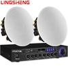 Lingsheng CLS-306 In-Ceiling Speaker System Premium Package (CN Version)