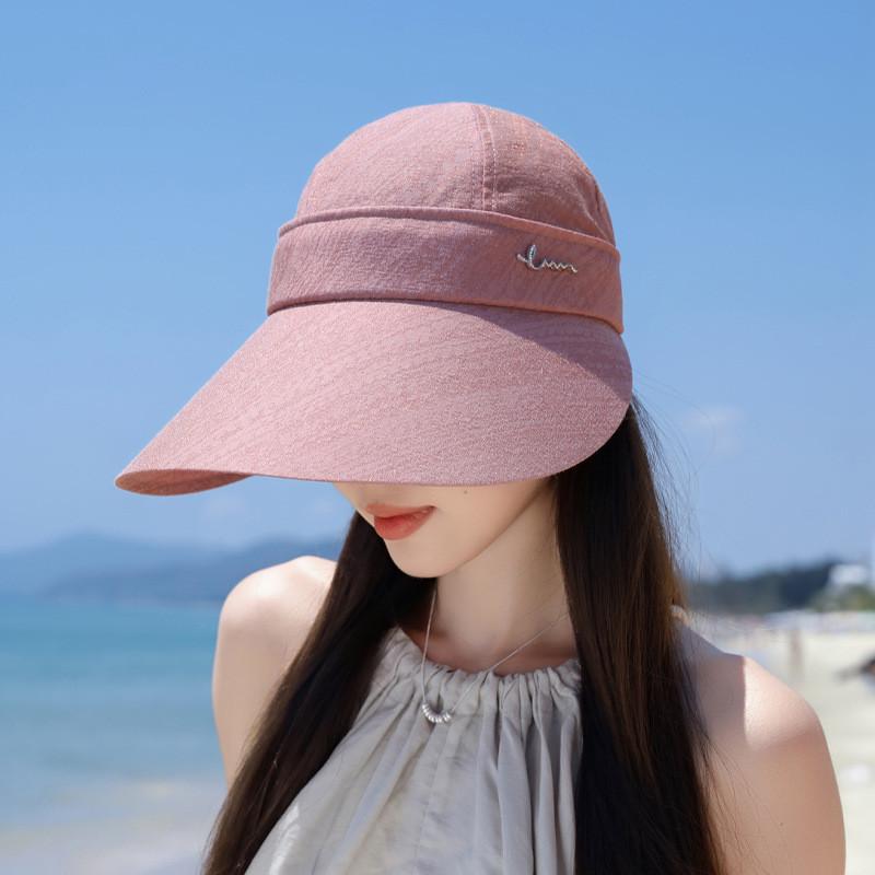 Summer Wide Brim Sun Hat With Removable Hat Top Breathable Sunshade For Outdoor Activities