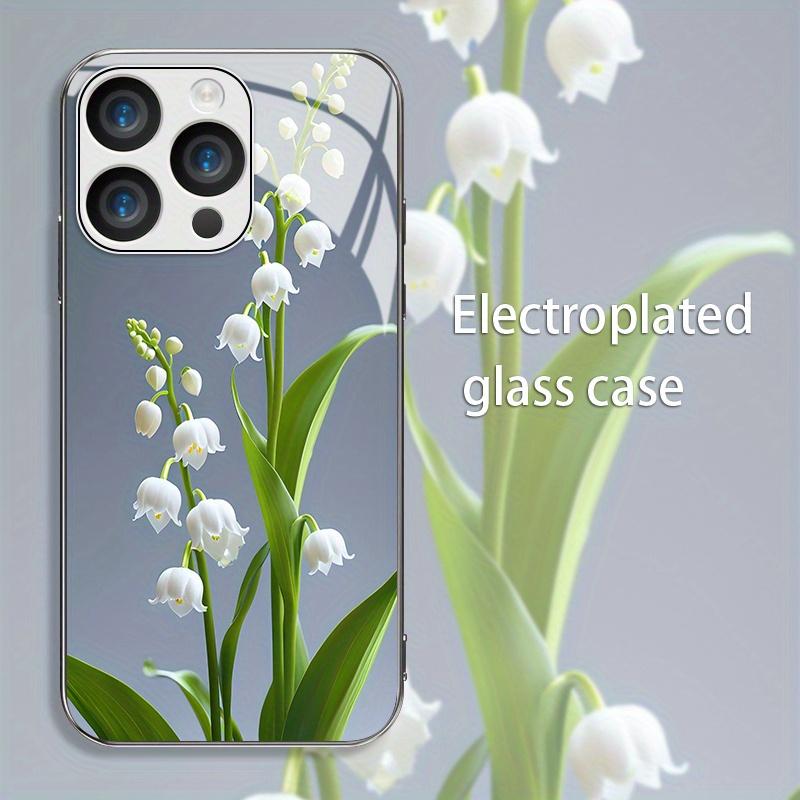 Lily of The Valley Floral Print Design Phone Cases for Iphone 16 15 14 13 12 11 X XR XS 8 7 Plus Pro Max Series