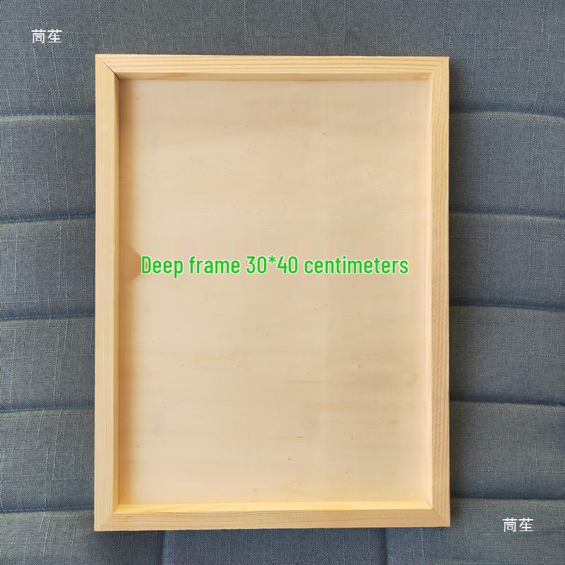 Handmade 3D Snow Mud Clay Picture Frame for Children