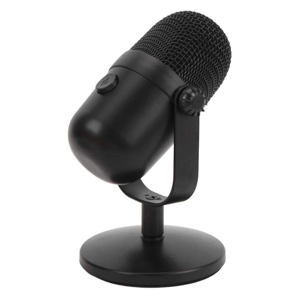 USB Condenser Microphone RGB Plug and Play PC Gaming Mic Noise Reduction for Singing Podcast Recording Streaming M830