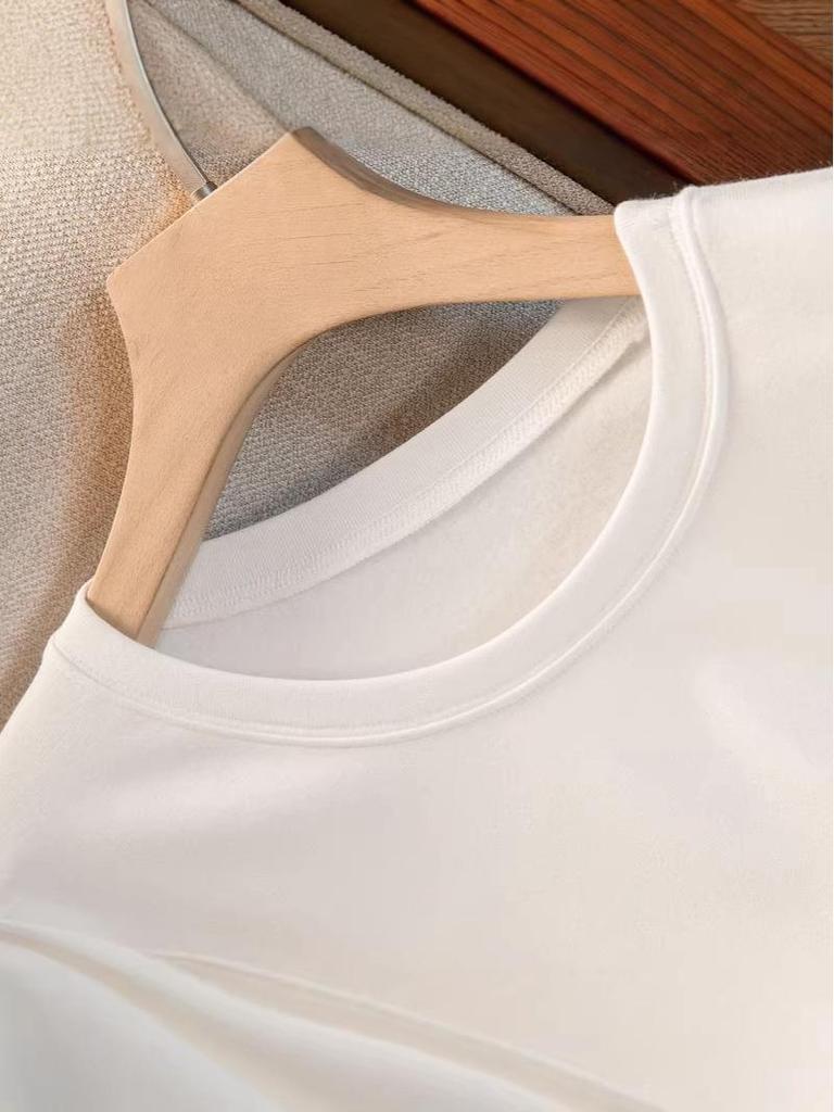 2025 A/W Women's Slim Fit Round Neck Long Sleeve T-Shirt