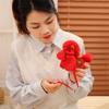 New Soft Horse Stuffed Animal Festive  Magnetic Horse Plush Toys Lunar New Year Gift Horse Year Throw Pillow Kids Gift