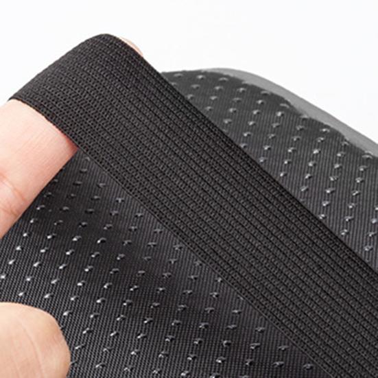 Car Armrest Cushion Center Console Protector Pad with Storage Pocket Faux Leather Heightening Armrest Pillow for Most Cars