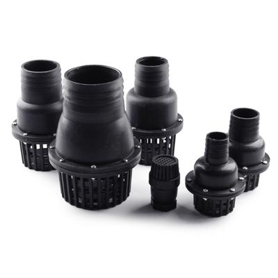 1in/1.5in/2in/2.5in/3in/4in Water Pump Foot Valves for Fluid Machine Low Pressure Flat Check Valves Foot Valves Black