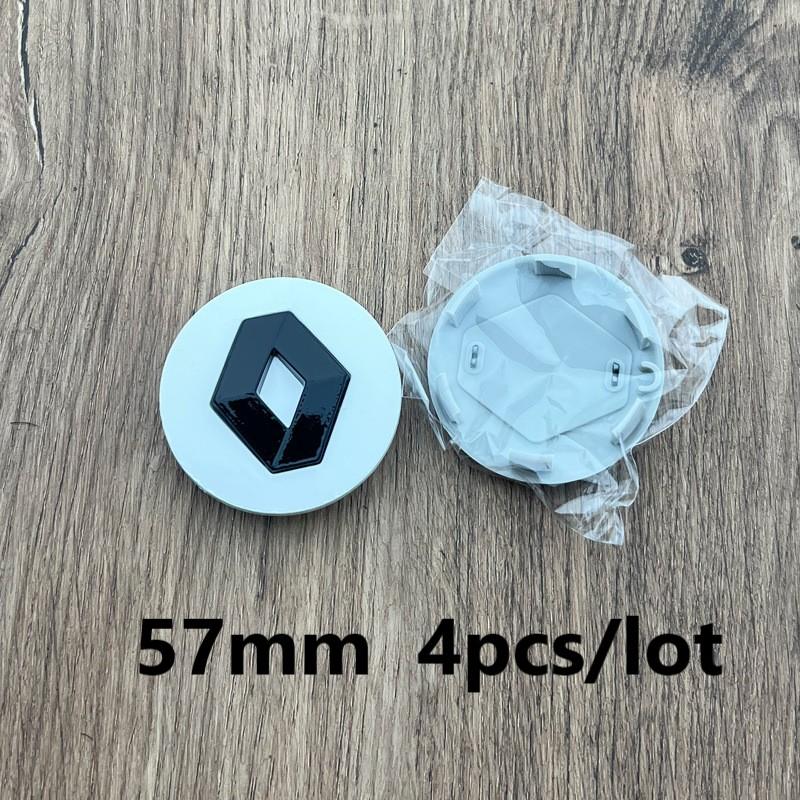 4pcs 57/60mm Wheel Center Hub Caps For Renault Trafic Duster Megane 2 3 4 Clio Fluence Logan Captur Arkana Laguna MK4 Zoe RS n333